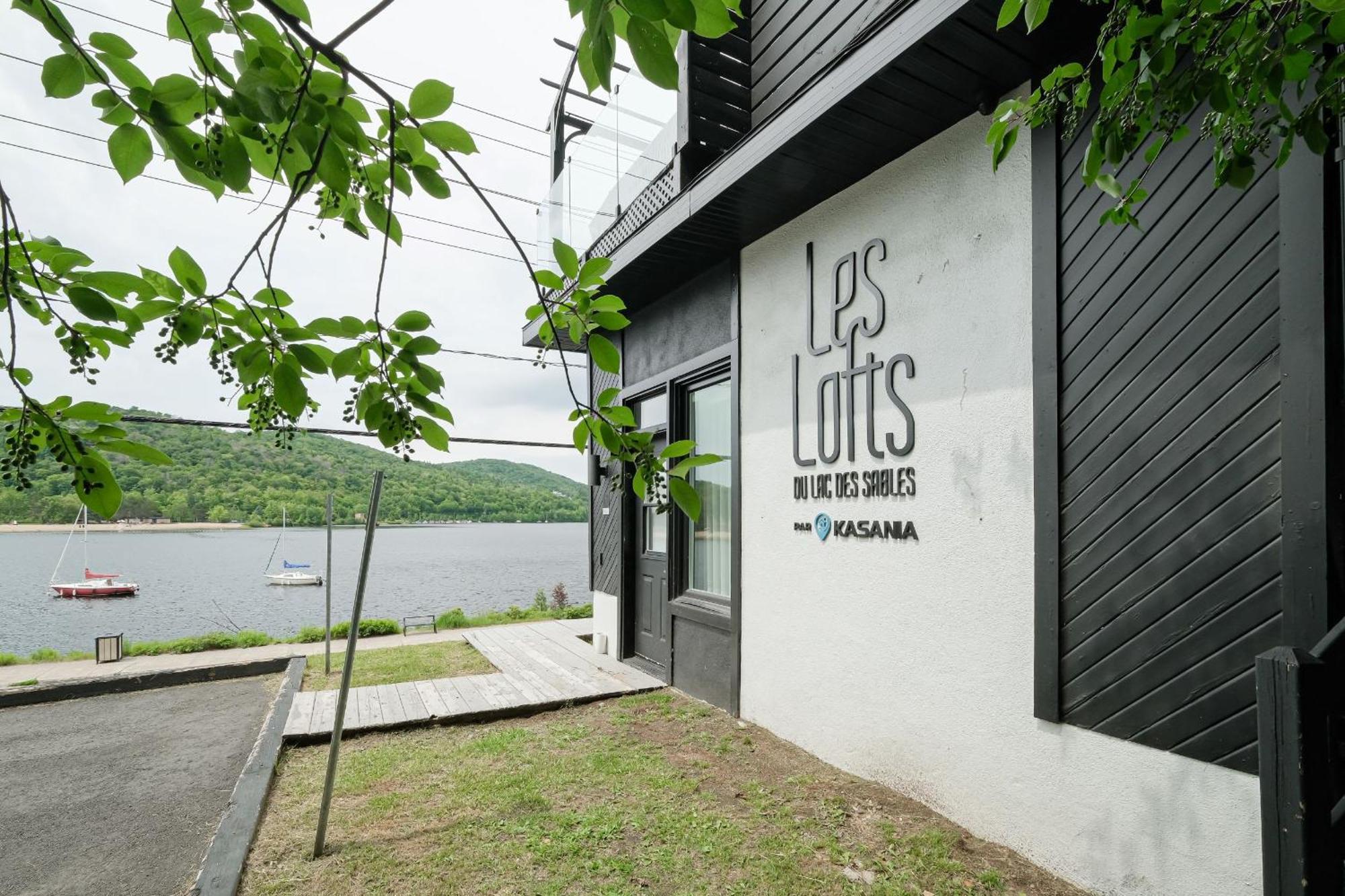 Les Lofts Du Lac Des Sables By Kasania Sainte-Agathe-des-Monts Exterior foto